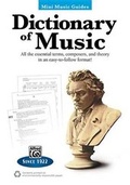Cover: Mini Music Guides - Alfred Publishing Company Inc