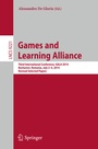 Cover: Games and Learning Alliance - Springer