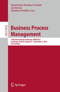 Enlarge image Cover: Business Process Management - Springer
