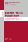 Cover: Business Process Management - Springer