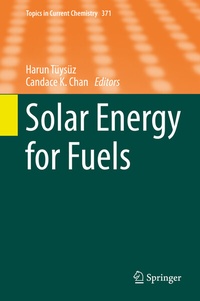 Abbildung von: Solar Energy for Fuels - Springer