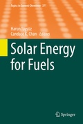 Cover: Solar Energy for Fuels - Springer