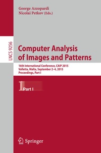 Enlarge image Cover: Computer Analysis of Images and Patterns - Springer