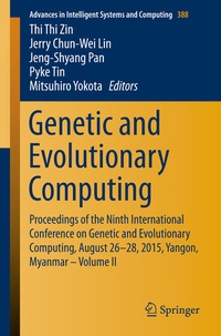 Enlarge image Cover: Genetic and Evolutionary Computing - Springer