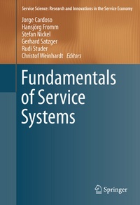 Enlarge image Cover: Fundamentals of Service Systems - Springer