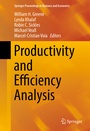 Cover: Productivity and Efficiency Analysis - Springer