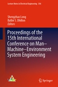 Cover: Proceedings of the 15th International Conference on Man-Machine-Environment System Engineering - Springer