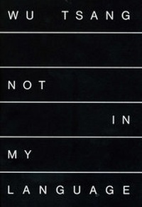 Enlarge image Cover: Wu Tsang. Not In My Language - König, Walther