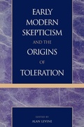 Cover: Early Modern Skepticism and the Origins of Toleration - Lexington Books
