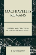Cover: Machiavelli's Romans - Lexington Books