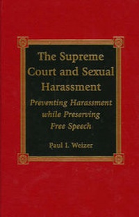Enlarge image Cover: The Supreme Court and Sexual Harassment - Lexington Books