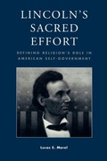Cover: Lincoln's Sacred Effort - Lexington Books