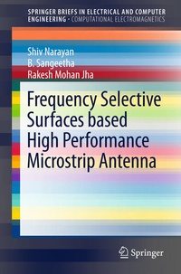 Enlarge image Cover: Frequency Selective Surfaces based High Performance Microstrip Antenna - Springer
