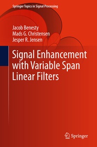 Abbildung von: Signal Enhancement with Variable Span Linear Filters - Springer