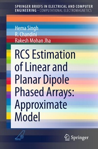 Enlarge image Cover: RCS Estimation of Linear and Planar Dipole Phased Arrays: Approximate Model - Springer