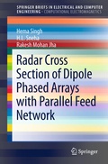 Cover: Radar Cross Section of Dipole Phased Arrays with Parallel Feed Network - Springer
