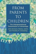 Cover: From Parents to Children - Russell Sage Foundation