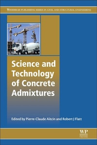 Enlarge image Cover: Science and Technology of Concrete Admixtures - Woodhead Publishing Ltd