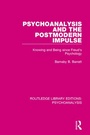 Cover: Psychoanalysis and the Postmodern Impulse - Routledge