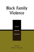 Cover: Black Family Violence - Lexington Books