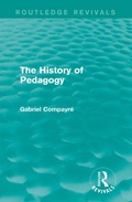 Cover: The History of Pedagogy - Routledge