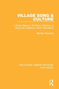 Abbildung von: Village Song & Culture - Routledge