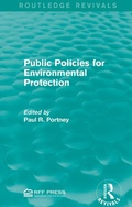 Cover: Public Policies for Environmental Protection - Routledge