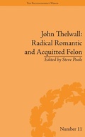 Cover: John Thelwall: Radical Romantic and Acquitted Felon - Routledge