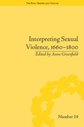 Cover: Interpreting Sexual Violence, 1660-1800 - Routledge