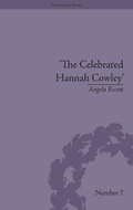 Cover: The Celebrated Hannah Cowley - Routledge