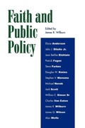 Cover: Faith and Public Policy - Lexington Books