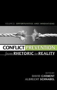 Enlarge image Cover: Conflict Prevention from Rhetoric to Reality - Lexington Books