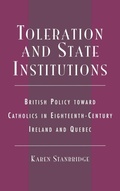 Cover: Toleration and State Institutions - Lexington Books