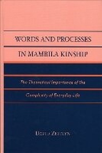 Abbildung von: Words and Processes in Mambila Kinship - Lexington Books
