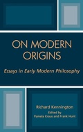 Cover: On Modern Origins - Lexington Books