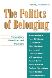 Enlarge image Cover: The Politics of Belonging - Lexington Books