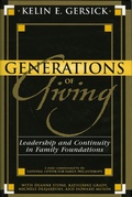 Cover: Generations of Giving - Lexington Books