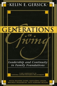 Enlarge image Cover: Generations of Giving - Lexington Books