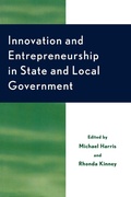 Cover: Innovation and Entrepreneurship in State and Local Government - Lexington Books