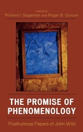 Cover: The Promise of Phenomenology - Lexington Books