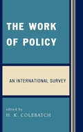 Cover: The Work of Policy - Lexington Books