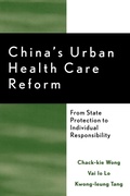 Cover: China's Urban Health Care Reform - Lexington Books