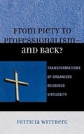 Cover: From Piety to Professionalism D and Back? - Lexington Books