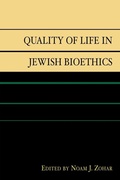 Cover: Quality of Life in Jewish Bioethics - Lexington Books