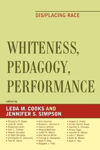 Enlarge image Cover: Whiteness, Pedagogy, Performance - Lexington Books
