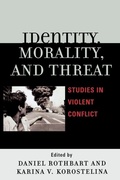 Cover: Identity, Morality, and Threat - Lexington Books