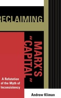 Cover: Reclaiming Marx's 'Capital' - Lexington Books