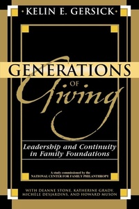 Enlarge image Cover: Generations of Giving - Lexington Books