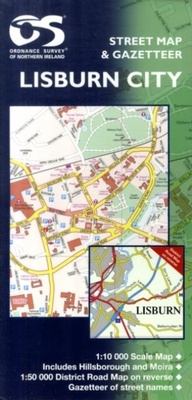 Abbildung von: Lisburn Street Map - Land & Property Services