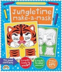 Enlarge image Cover: Make-a-Mask Jungletime! - Really Decent Books